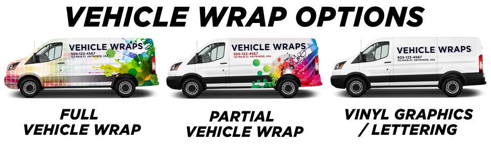 Orlando Vehicle Wraps vehicle wrap options